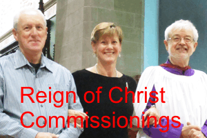 Reign of Christ Commissioning
