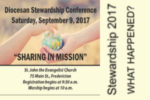 Stewardship: what will you do?