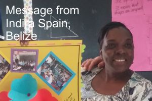 Message from Indira Spain in Belize