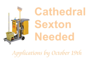 Cathedral sexton needed – October 2020