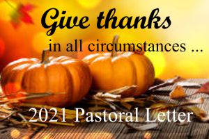 2021 Thanksgiving Pastoral
