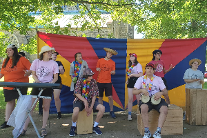 Songs and smiles on the Cathedral lawn