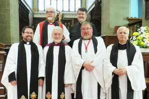 Two archdeacons collated, two canons installed