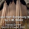 Toccata from Symphony No 5 by C.M. Widor