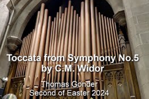 Toccata from Symphony No 5 by C.M. Widor