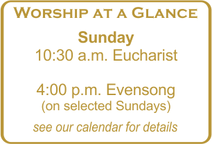 Worship at a Glance