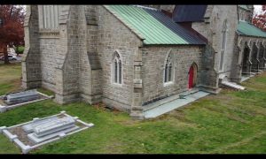 fredericton n.b drone video of christ church cathedral